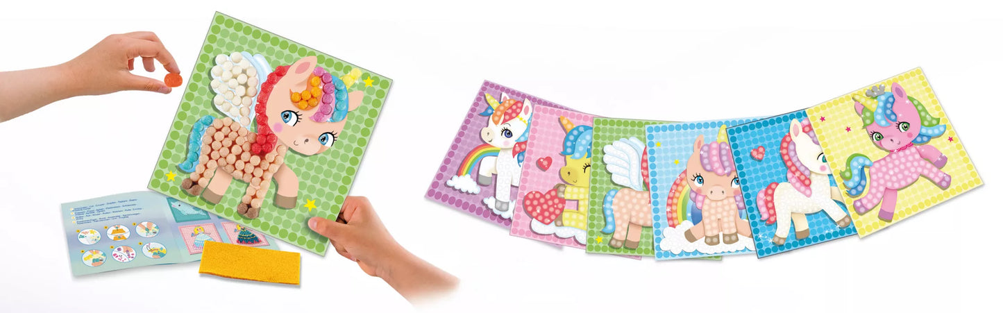 PlayMais žaidimas mozaika 2300, Vienaragis