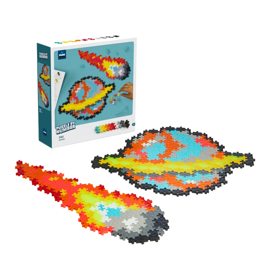 Plus Plus dėlionė pagal skaičius KOSMOSAS, 500 det.