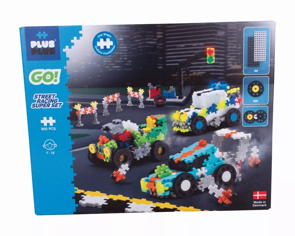 Plus Plus konstruktorius, Gatvės lenktynės, 900 det.