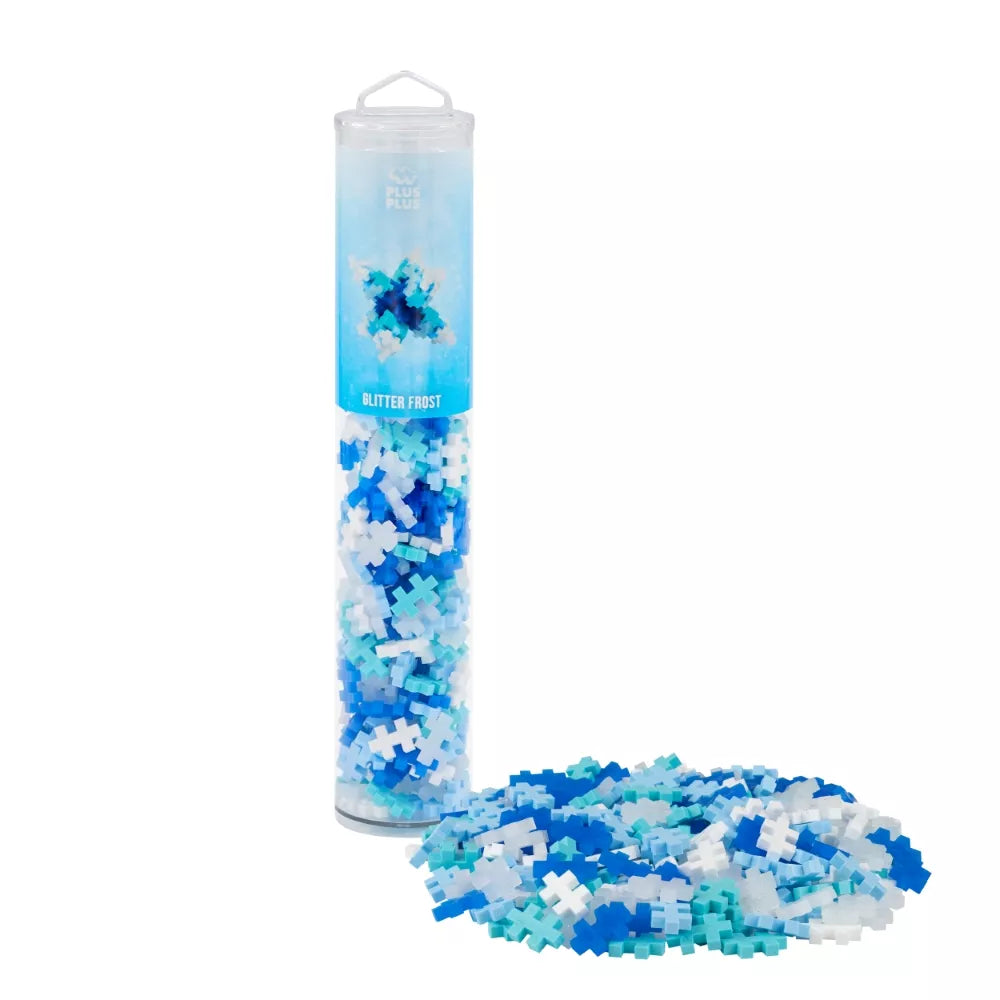 Plus Plus konstruktorius, kalėdinis blizgantis šerkšnas, 240 det.