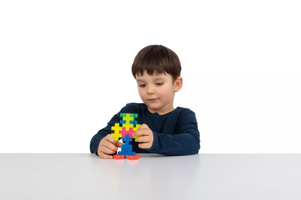 Plus Plus konstruktorius, DIDELĖS, 15, neoninės spalvos