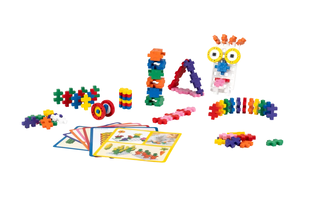 Plus Plus konstruktorius, didelių detalių rinkinys, 130 det.