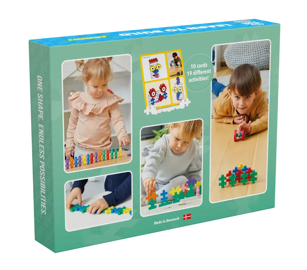 Plus Plus konstruktorius, didelių detalių rinkinys, 130 det.