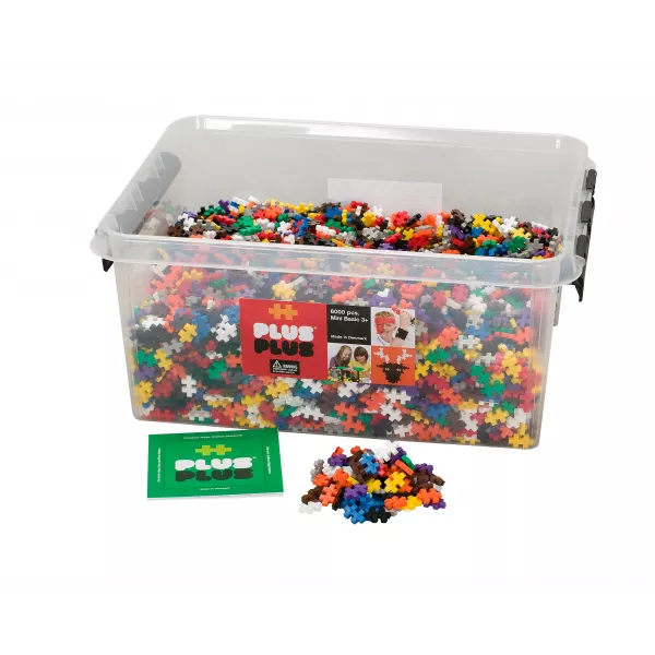 Plus Plus konstruktorius Mini Basic, 6000 det.