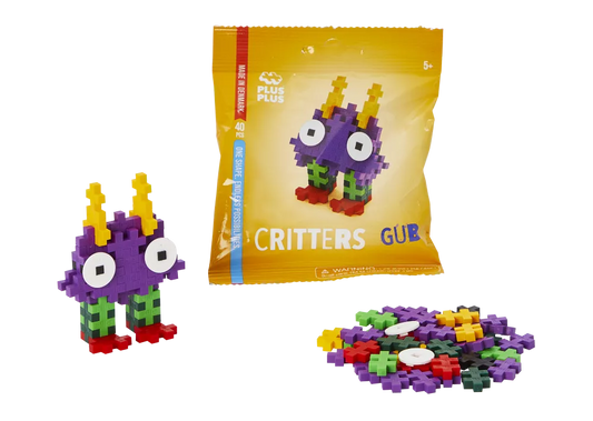 Plus Plus konstruktorius, Monstriukas, geltonas