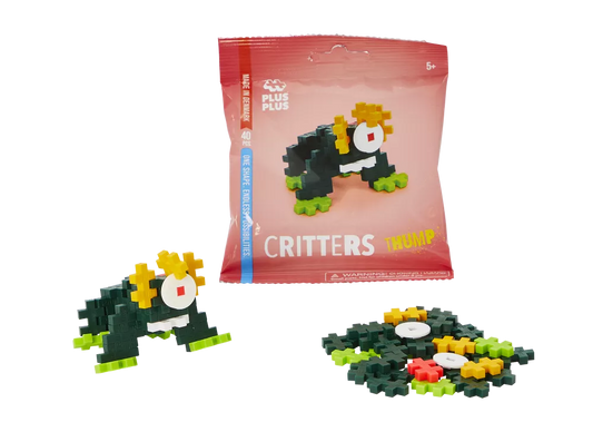 Plus Plus konstruktorius, Monstriukas, raudonas