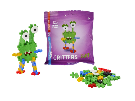 Plus Plus konstruktorius, Monstriukas, violetinis