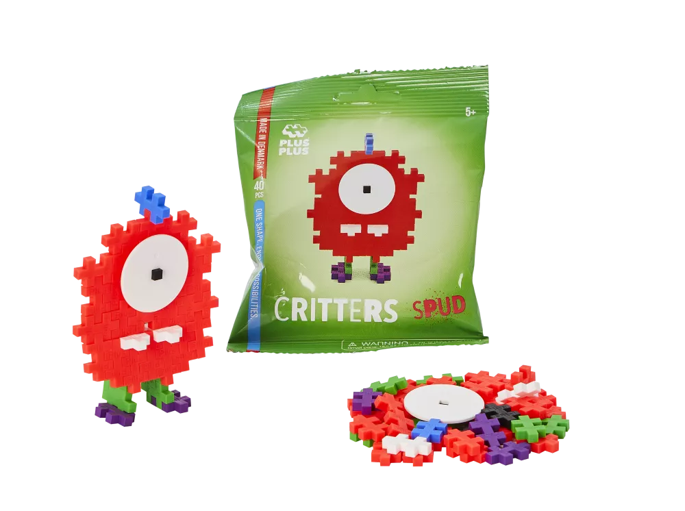 Plus Plus konstruktorius, Monstriukas, žalias