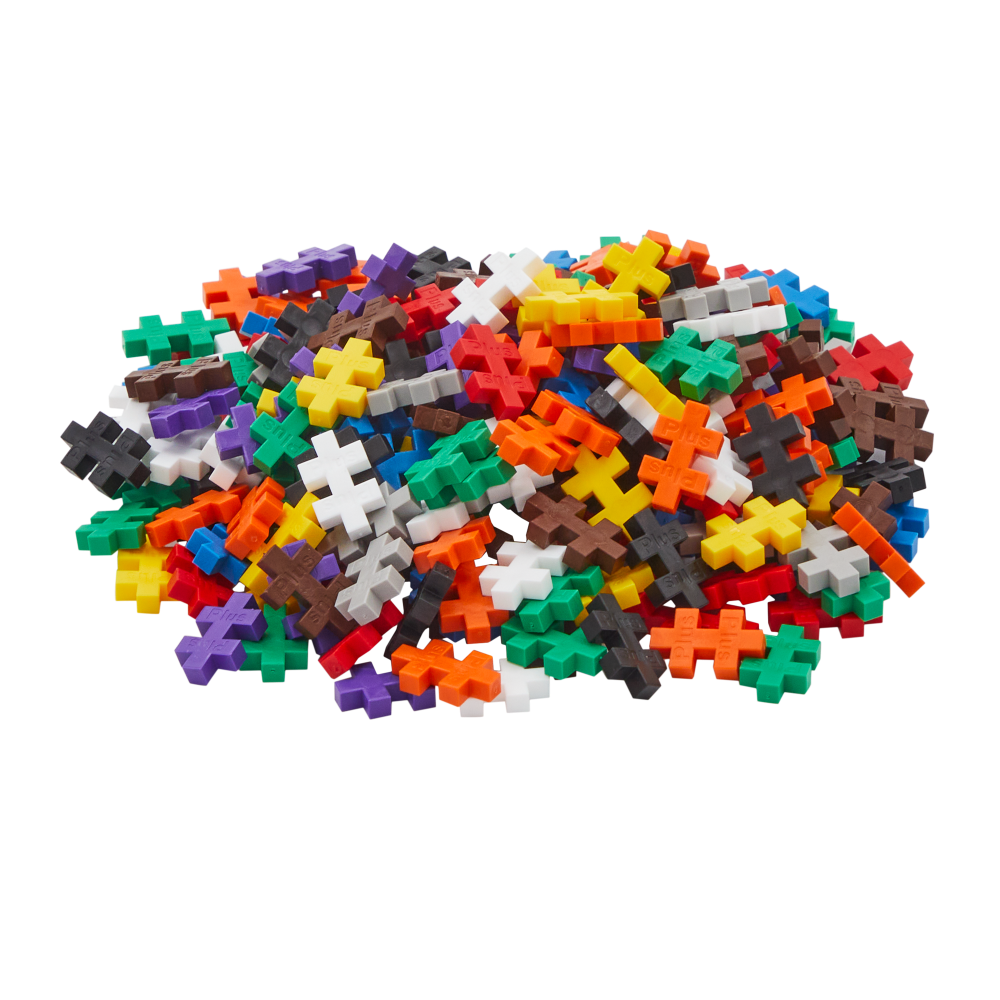 Plus Plus konstruktorius, pagrindinių spalvų, 240 det.