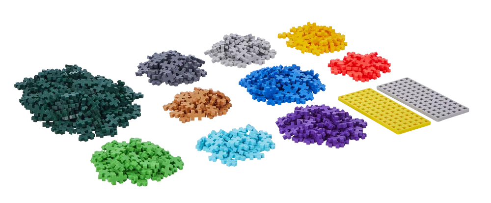 Plus Plus konstruktorius, Pradžiamokslis Dinozaurai, 600 det.