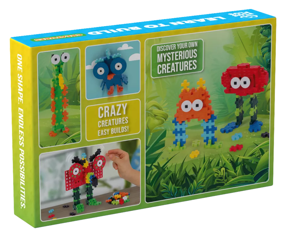 Plus Plus konstruktorius, Pradžiamokslis MONSTRIUKAI