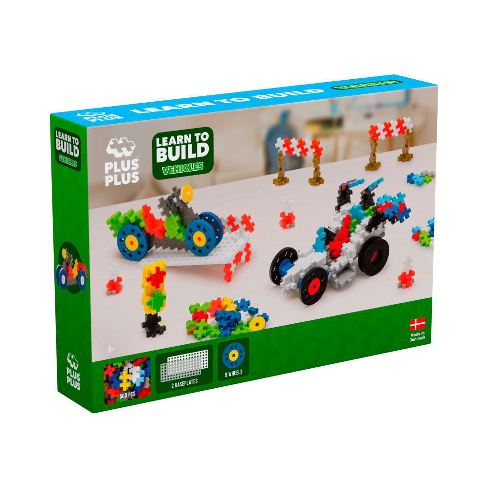 Plus Plus konstruktorius, Pradžiamokslis RATAI, GO! 500 det.