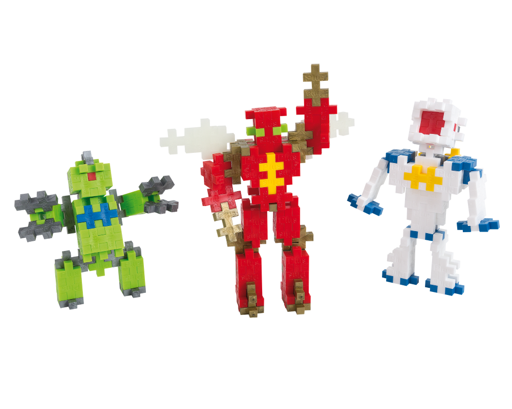 Plus Plus konstruktorius, Robotai, Mini neoninės 170