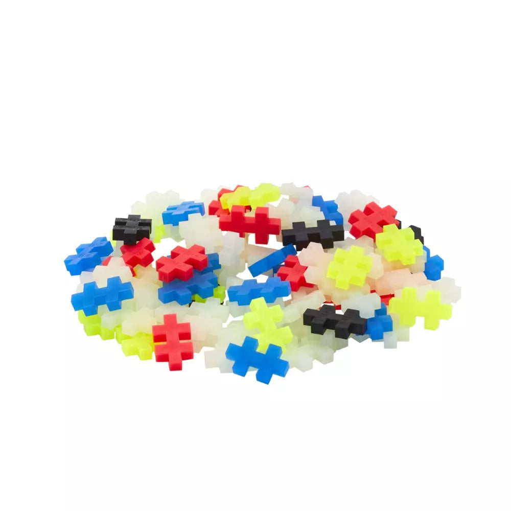 Plus Plus konstruktorius, šviečiančios, 100 det.