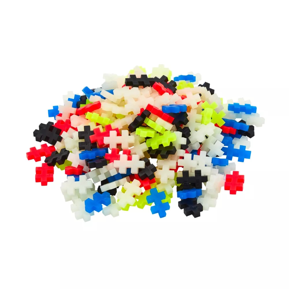 Plus Plus konstruktorius, šviečiančios, 240 det.