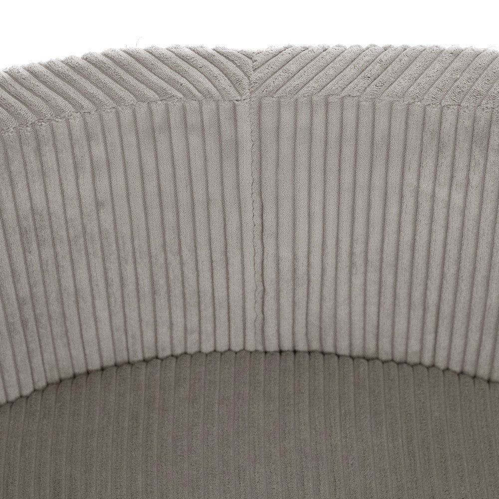 Plush Nest Round Corduroy Ball Pool, 90 × 30 cm — Beige, 200 Pearl, Light Pink and Gold Balls, photo 6