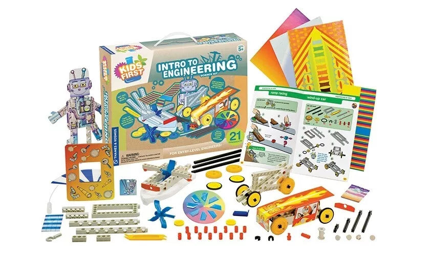 KIDS FIRST mokslinis rinkinys INŽINIERIJOS ĮVADAS