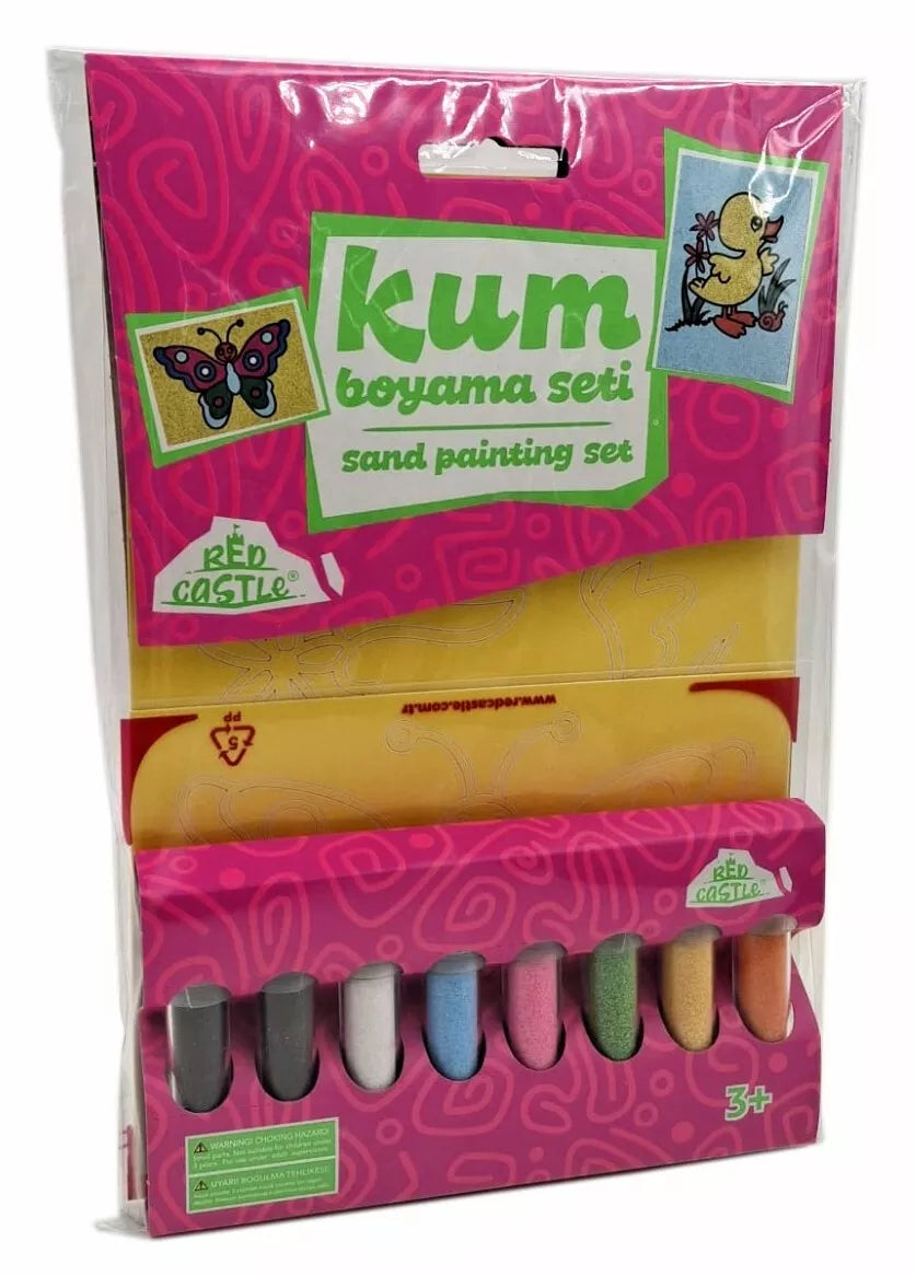 Red Castle kūrybinis smėlio rinkinys, Drugelis ir Ančiukas