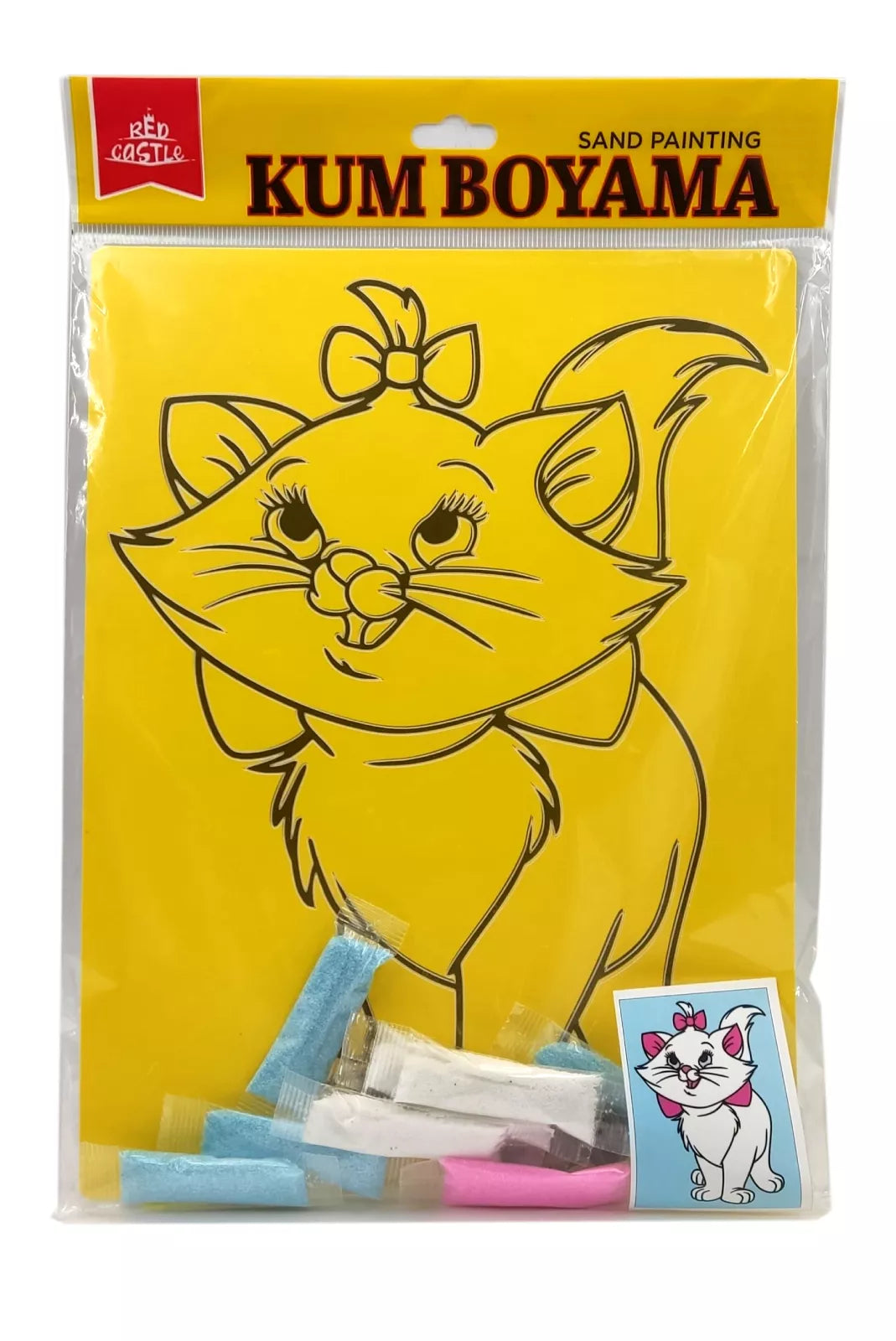 Red Castle kūrybinis smėlio rinkinys, 275x205 mm, Katytė