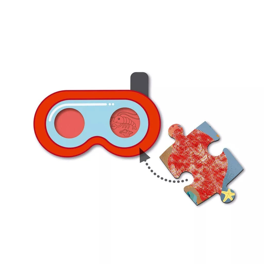 APLI DĖLIONĖ Paslaptingas paplūdimys su stebuklingais akiniais