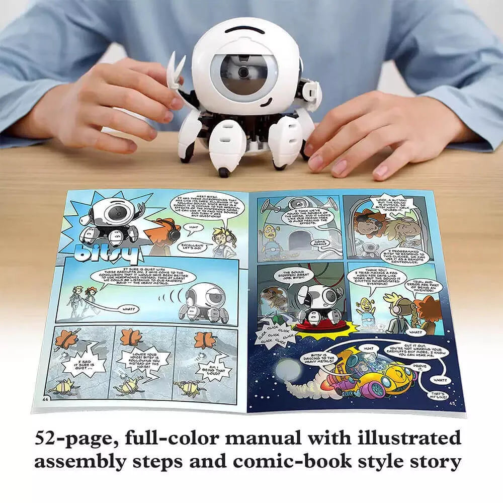 Į garsą reaguojantis robotas – Herojus