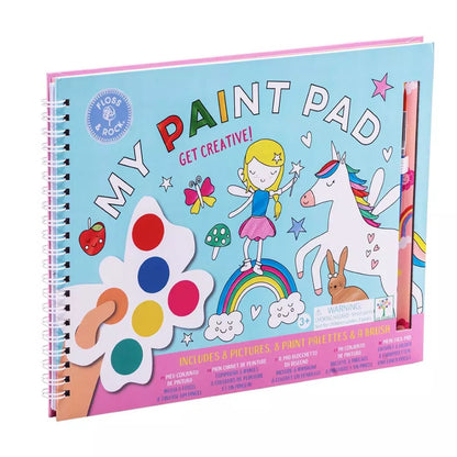 Spalvinimo bloknotas su dažais, Vaivorykštės fėja