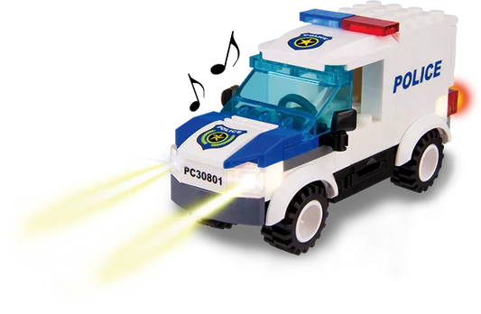 STAX Hybrid Signalizuojantis policijos automobilis