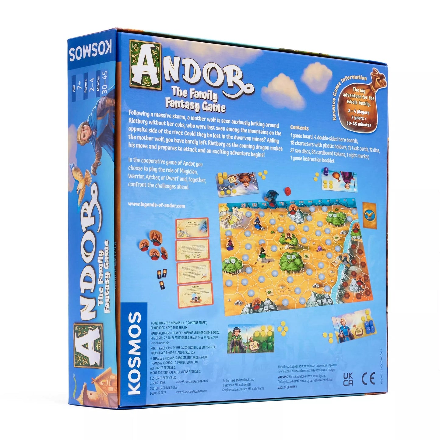 Bendradarbiavimo žaidimas „Andor“